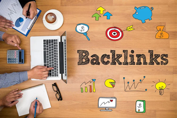 backlink strategy guide banner with SEO focus
